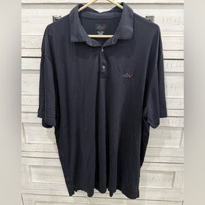 Greg Norman Collection Black Polo Shirt